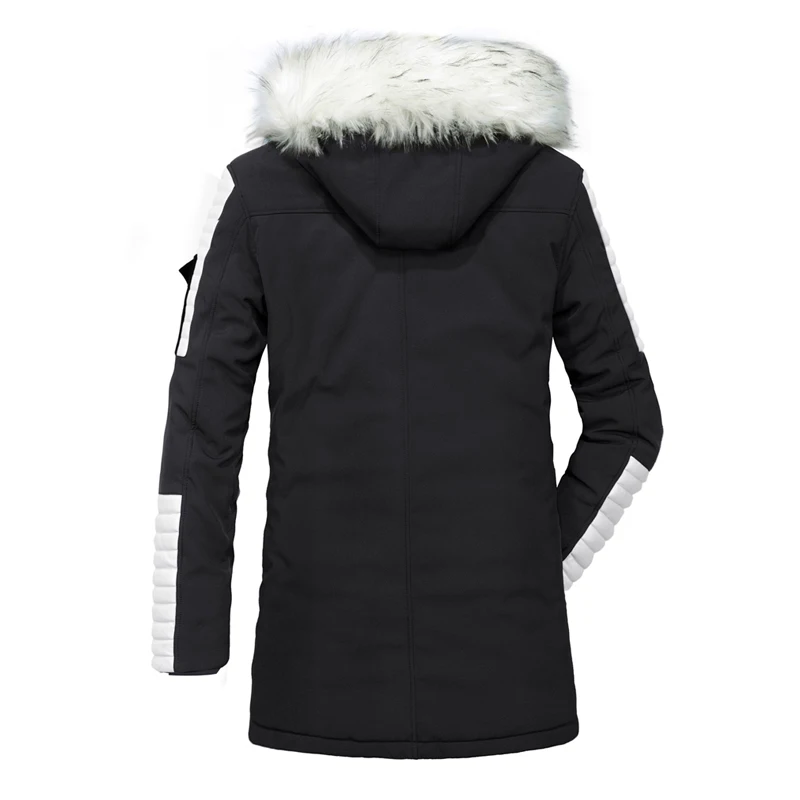 Winter Parkas Men New Thicken Warm Jacket Male High Quality Fleece Fashion Parka Coats Mens Casual Jackets Hooded Cotton Outwear