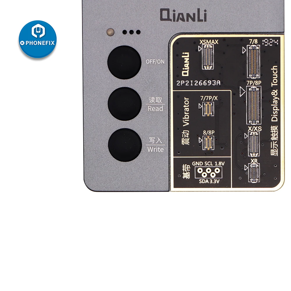 QIANLI iCopy ЖК-экран программист для iPhone 7 8 8P X XR XS MAX ЖК-экран дисплей/сенсорный EPROM/вибратор чип инструмент для восстановления данных