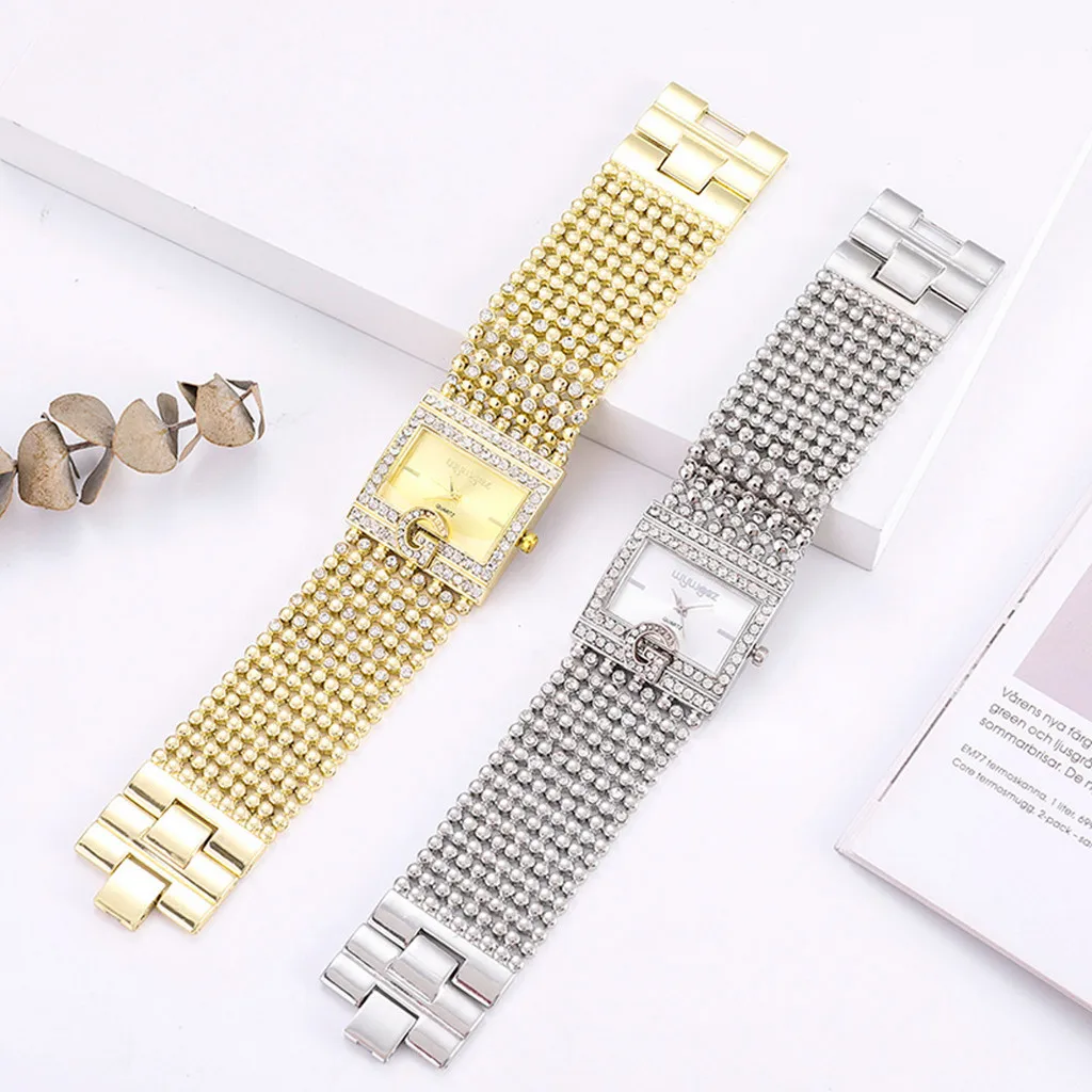 Топ люксовый бренд reloj mujer Круглый Полностью бриллиантовый браслет часы Аналоговый кварцевый механизм наручные часы любовь подарок Прямая поставка#91745
