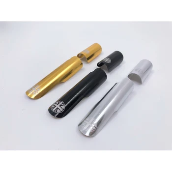 

Folding bike rear fork protector stickers aluminum alloy chain stopper for brompton bike stickers