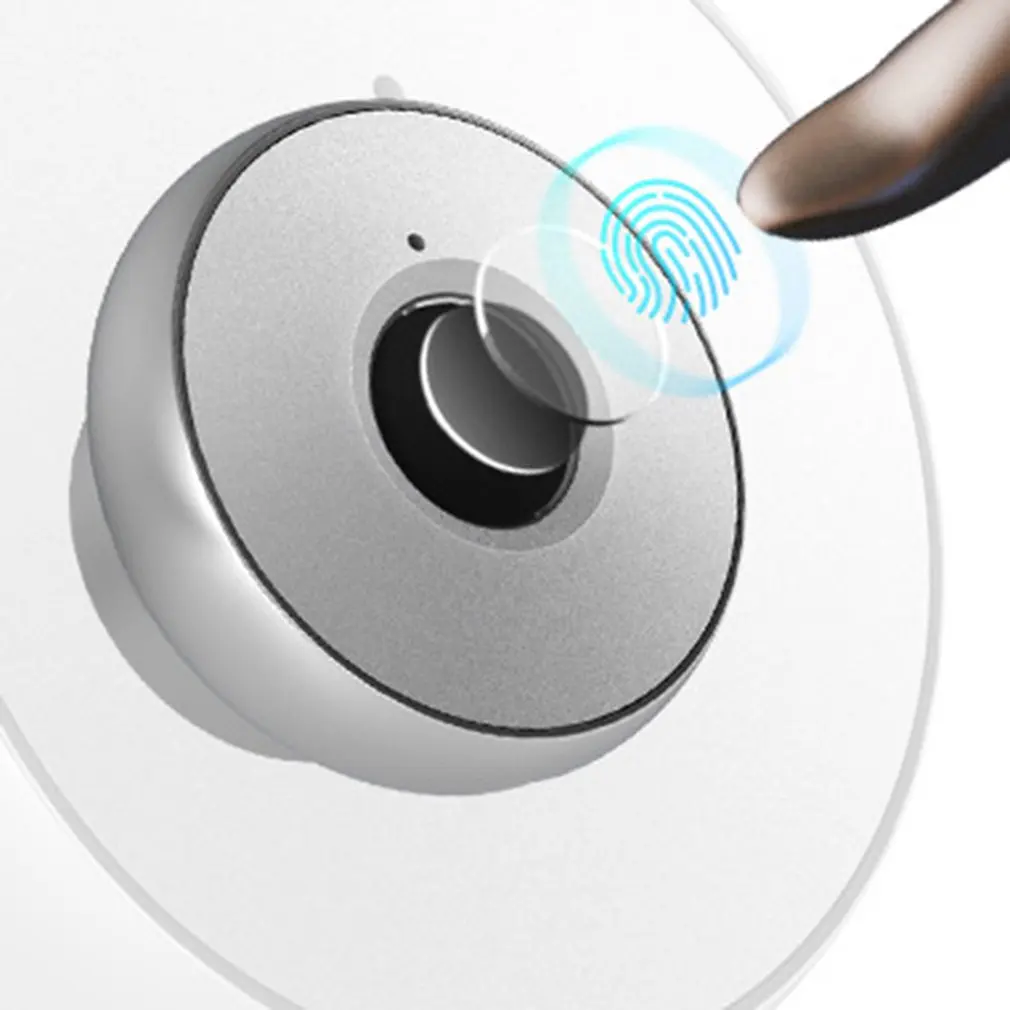 

Aluminum Alloy Panel Fingerprint Drawer Lock Wardrobe Lock Electronic Lock Shoe Lock Smart Office Drawer Fingerprint Lock