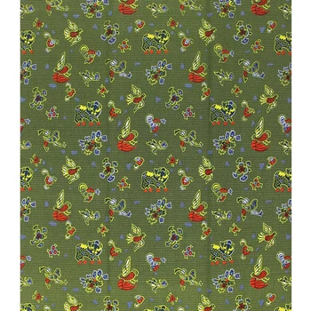 

Green Mitex African Wax print Ankara Cotton Fabrics African Wax cloth by 6 yard Y-175