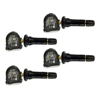 

4pcs Black Car Tire Pressure Sensor TPMS F2GT-1A189-AB For Ford Mustang 2015-2018 Durable Tire Pressure Monitor Systems