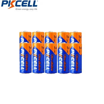 

10 X PKCELL LR1 Alkaline Batteries SIZE N E90 MN9100 910A 1.5V Single Use Dry Batteries For Sperker Bluetooth Players
