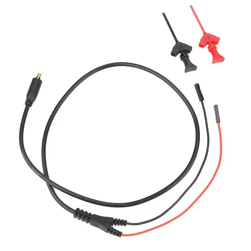 DS211 ABS Oscilloscope Probe with MCX Interface for Various Models of Mini Oscilloscope Such as DS202 Red and Black Test Probe DS212 DS203 DSO201​ and DSO112A Insulated and Eco-Friendly 