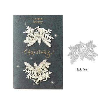 

Wheat Ears Christmas Metal Cutting Dies Scrapbooking Craft Dies Cuts Lace DIY Album Card Stencils Die Stencils New 2020