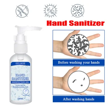 

30/50/100ml Effective Antibaceterial Hand Sanitizer Rapid Sterilization Instant Kills 99.9% Germs Disinfectant Gel Health Care