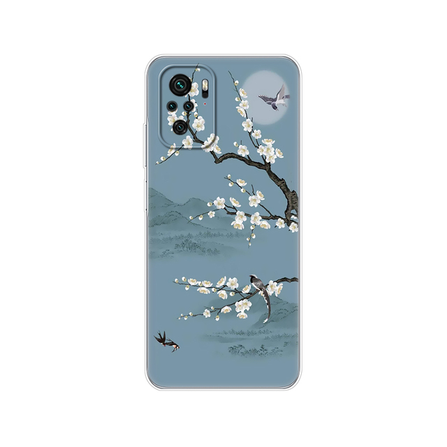 Xiaomi Redmi Note 10 10S Case 4G 5G Silicon Soft Tpu Back On Redmi Note 10 Pro Global Phone Cover Note10 S Bumper Etui Funda