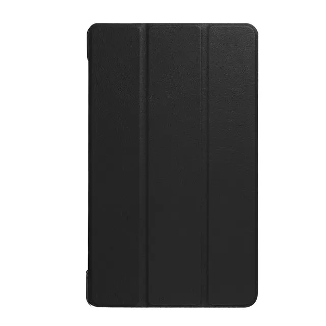 Чехол для lenovo Tab 4, 8 из искусственной кожи чехол для lenovo Tab 4, 8 TB-8504x TB-8504F TB-8504N TOUCHBeauty TB-8504 чехол для IPad Air - Цвет: BK