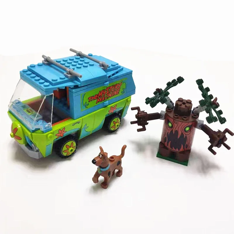 

305pcs diy Building Blocks Scooby Doo Series The Mystery Machine Bus Bricks Educational Model Toys for Children Kids gift