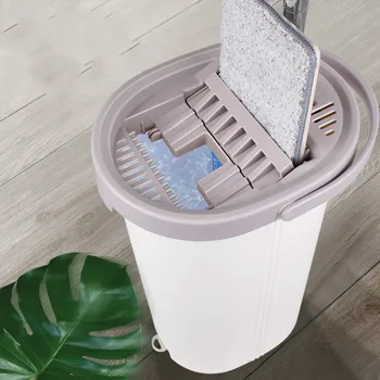 

Squeeze Mop with Bucket for Wash Floor Help Magic Lightning Offers Floors Clean Tools Hand Free Cleaning Microfiber Mops Head