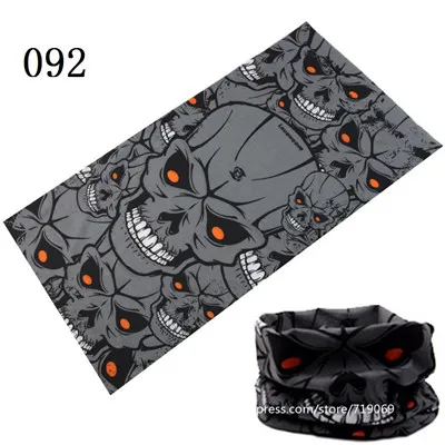 mens blanket scarf 2021 Latest Fashional Skull Polyester Microfiber Magic Tube Headwears Skeleton Multi Purpose Seamless Bandanas Headband mens grey scarf Scarves