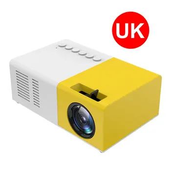 

J9 Mini Projector Household Full High Definition Led Support Av Cvbs Hdmi Usb Multimedia Interfaces Beamer Projector
