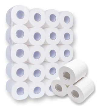 

BYT 20 rolls 100% virgin wood pulp 4-ply bathroom toilet paper tissue