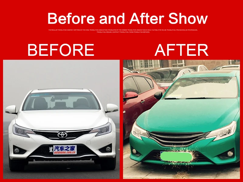 Use for toyota mark X racing grills 2013 14 15 Year GS glossy carbon fibre Refitt Front Center Racing Grille Cover Accessories