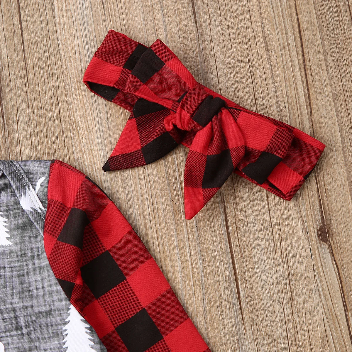 Брендовое рождественское Пеленальное Одеяло для новорожденных 0-6 м, спальный мешок, клетчатая пижама с принтом оленя+ повязка на голову