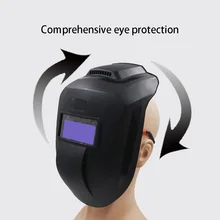 Practical Solar Powered Portable Welding Mask One Level PP Protective Arc Tig Cover Professional Safety Auto Dimming  Cap