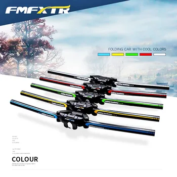 

Quick Foldable Bicycle Cycling Handlebar 25.4mm 31.8mm 620mm Alloy Stunt Scooter Bar Mtb Road Folding Bike Handlebar Ultralight