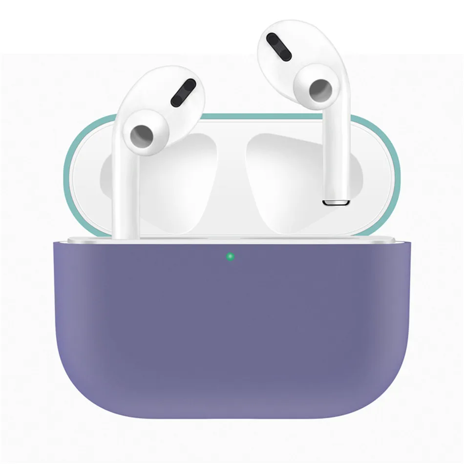 Ультратонкий силиконовый чехол для AirPods Pro 3 защитный разноцветный Airpods