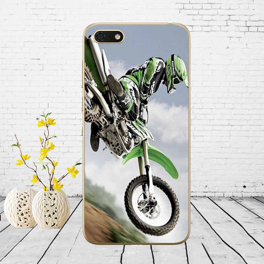 1 49DD moto cross dirtbikes Мягкий силиконовый чехол для Huawei Honor 9 10 Lite 7A 5,45 7a pro 7c 5,7 дюймов 7x 8x чехол - Цвет: 1