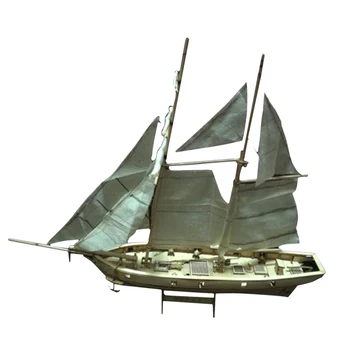 

3D Ship Puzzles Large Halcon Sailboat Model Craft Kits Toys Interesting and Challenge for Adults as Hobbies Gifts
