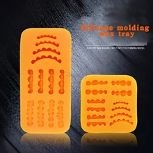 1 шт. Стоматологическая восковая фигура пленка модель база лабораторный протез Лаборатория Воск зуб резиновый модель перевернутый плесень