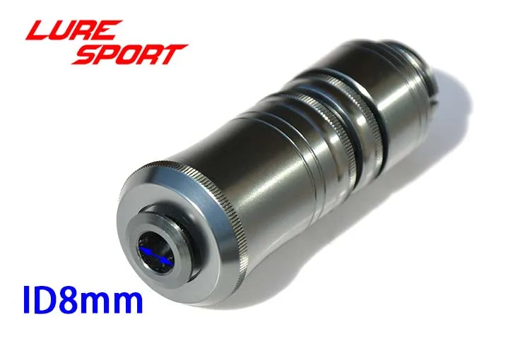 Lures port Aluminium guss Rollen halter mit Schloss hülsen 10cm Kork griff 19cm Blank rod Bauteil Reparatur DIY Zubehör – Detail 21