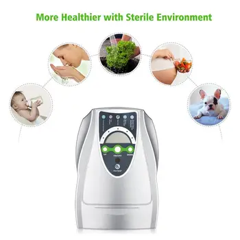 

Household Disinfection Machine Air Purifier Ozonizador Machine Portable O3 Ozone Generator With Timer For Room Kitchen Office