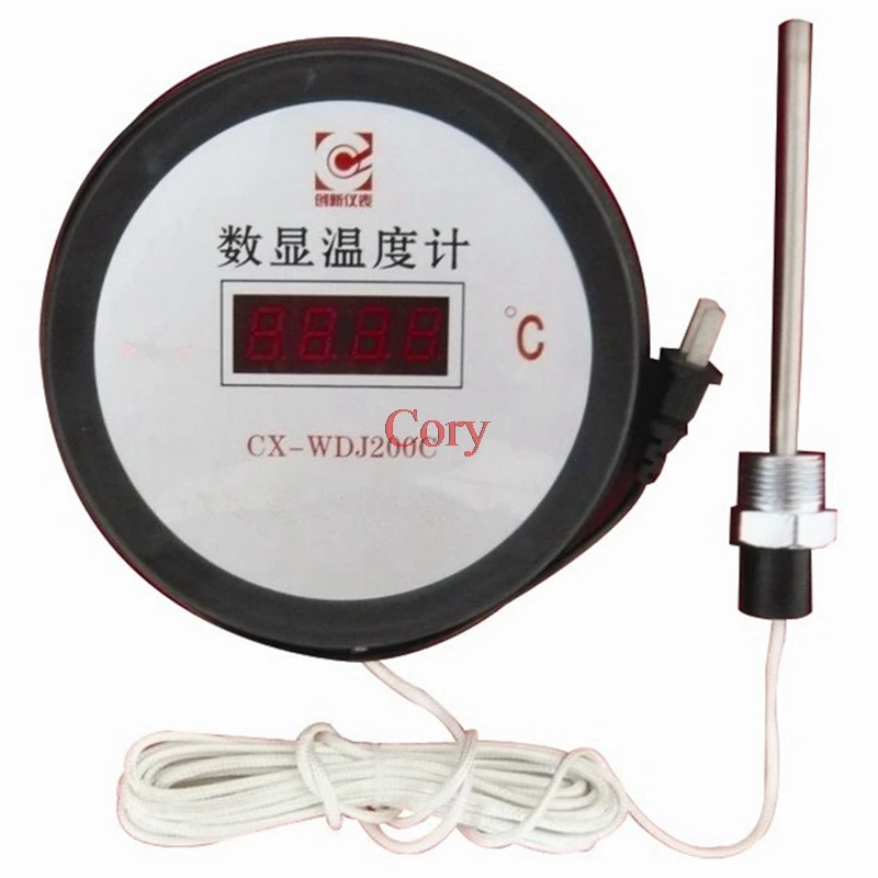 

1PCS Digital Thermometer Switch -50-200C Plugging in Power Supply Mode AC 220 +/-10%