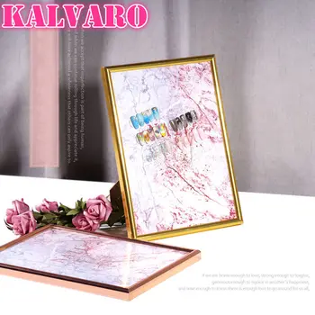 

1Pcs Magnetic INS Nail Art Practice Display Stand Photo Frame Showing False Tip Holder Salon Plastic Manicure