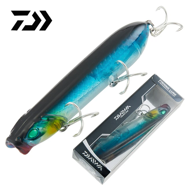 DAIWA – leurres de pêche durs, leurre laser, hameçon triple