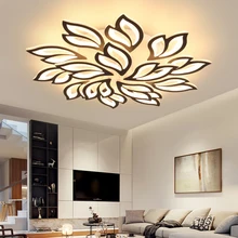 

Modern Led Ceiling Lights For Living Room Bedroom Led Ceiling Lamps Black/White Dining Room Kitchen Hanging Light Fixtures