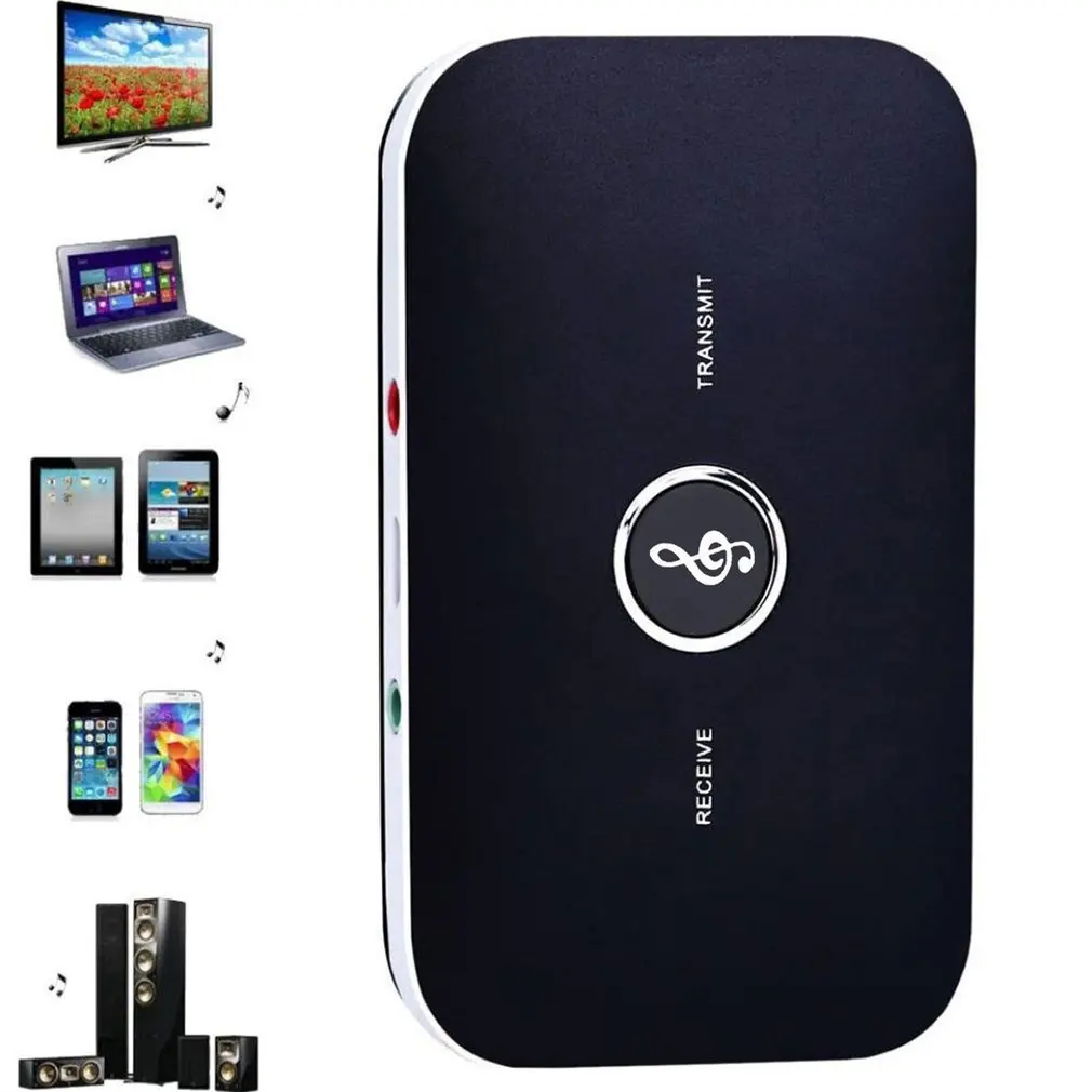 

HIFI 2 in 1 Bluetooth Audio Transmitter Receiver Wireless A2DP Bluetooth Audio Adapter Aux 3.5mm USB Portable Audio Player