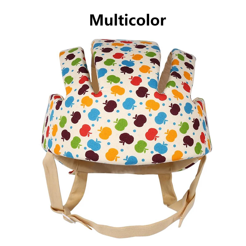 Multicolor Детский спасательный шлем защитные элементы для младенцев малышей защиты шапки, детские головные уборы Кепки aceteбыл Infantil прочный анти-осенние шляпы - Цвет: Multicolor
