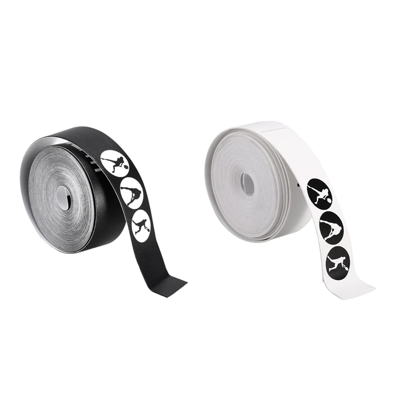 POWERTI Tennis Racket Head Protection Tape Sticker Tennis/Squash Protection Tape Racquet Tennis Accessories