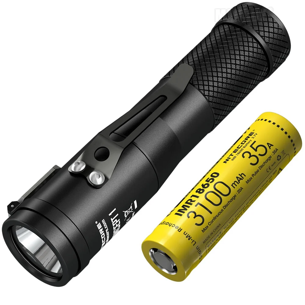 Светодиодный фонарик NITECORE C1 1800 лм CREE XHP35 HD E2 + IMR 18650|Фонарики и осветительные