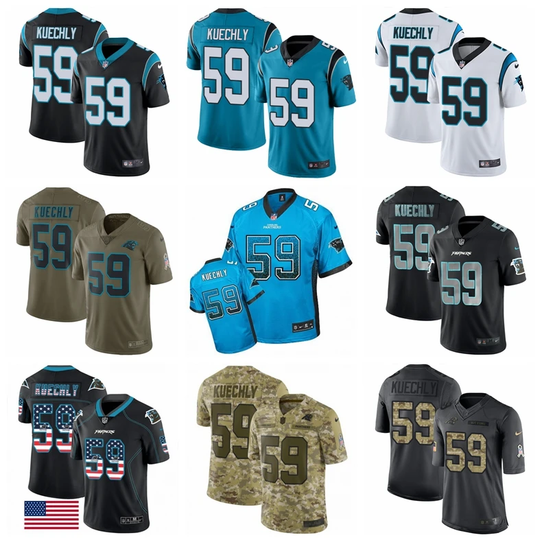 Мужская Новинка, высокое качество, Carolina Luke Kuechly Panthers jersey