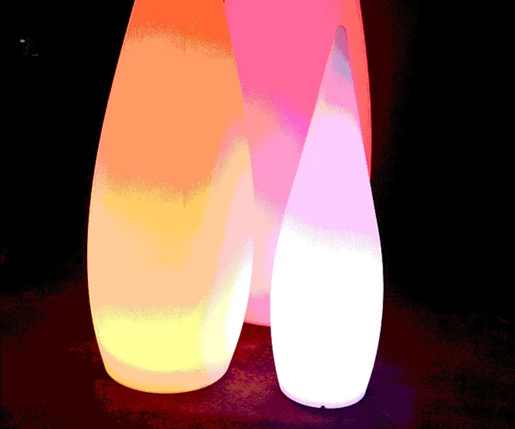 Светодиодный светоизлучающий напольный светильник наружный дворовый люки светодиодный декоративный светильник парковый торшер дистанционная зарядка газонная лампа для сада