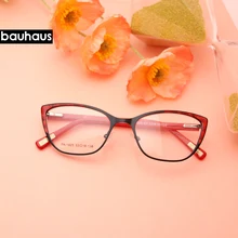 PA-1825 bauhaus классические кошачьи глаза унисекс женские и мужские оптические очки