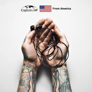 

US Captain EQ Rock Bass Earbuds HIFI Headset by Wire In-ear