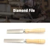 Diamond File for Diamond Wood Carving Metal Glass Grinding Woodworking Garden Tool 4In/3In ► Photo 3/6