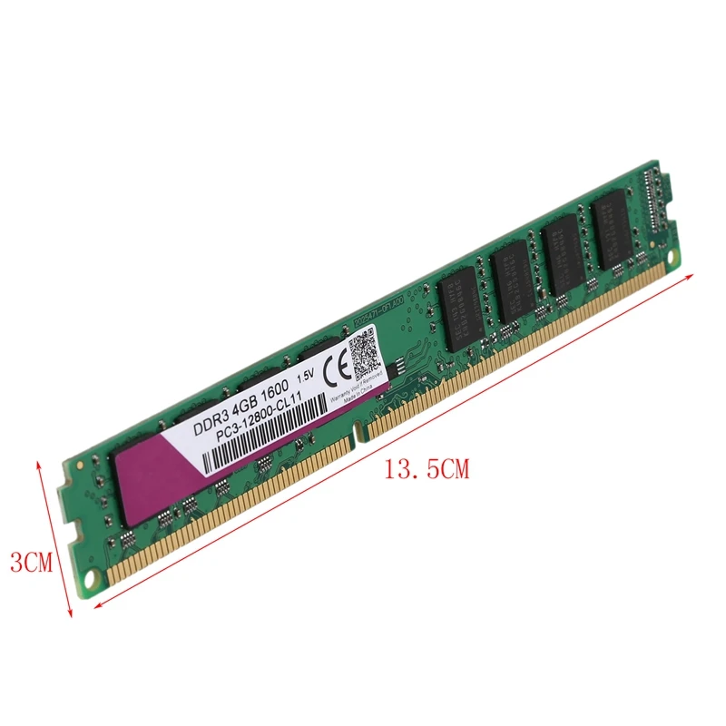 DDR3 Ram PC3 Настольный ПК Память 240 контакты для intel Высокая совместимость-SCL