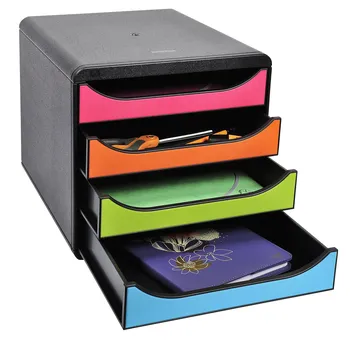 

Cash BOX individual 4 drawers BIG-BOX Classic black/black/Harlequin