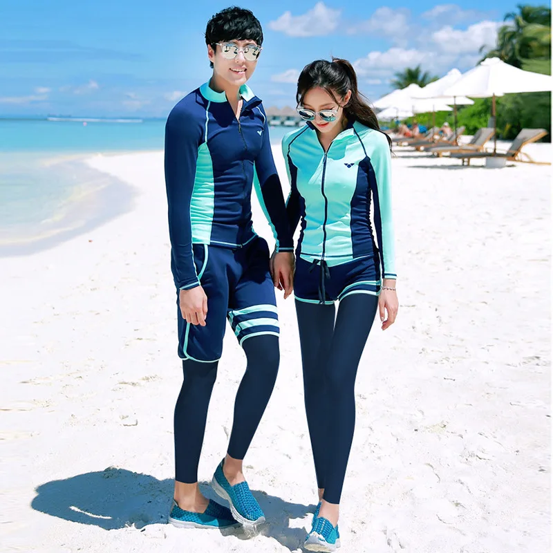

Couples Diving Suit Women's Men's Split Type Jellyfish Clothing Long Sleeve Trousers Sun-resistant Quick-Dry Snorkeling Drifting