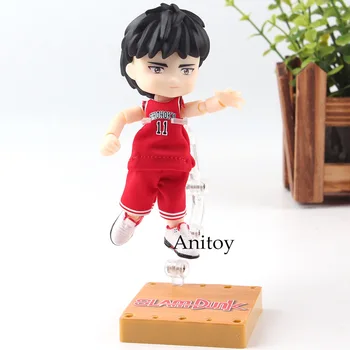 

MANWU Slam Dunk Kaede Rukawa Ice Clothes Q Version PVC Actions Figure Collection Model Toys