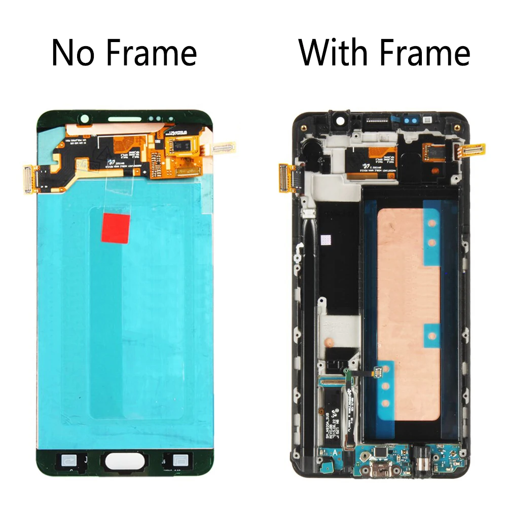 

Burn Shadow 5.7'' LCD For SAMSUNG Note 5 LCD Touch Screen Digitizer N920A N9200 N920C SM-N920 LCD For Samsung Note 5 display