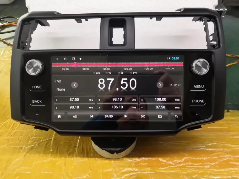 NaweiGe 9 дюймов Android автомобильный dvd для Toyota 4Runner gps навигация стерео головное