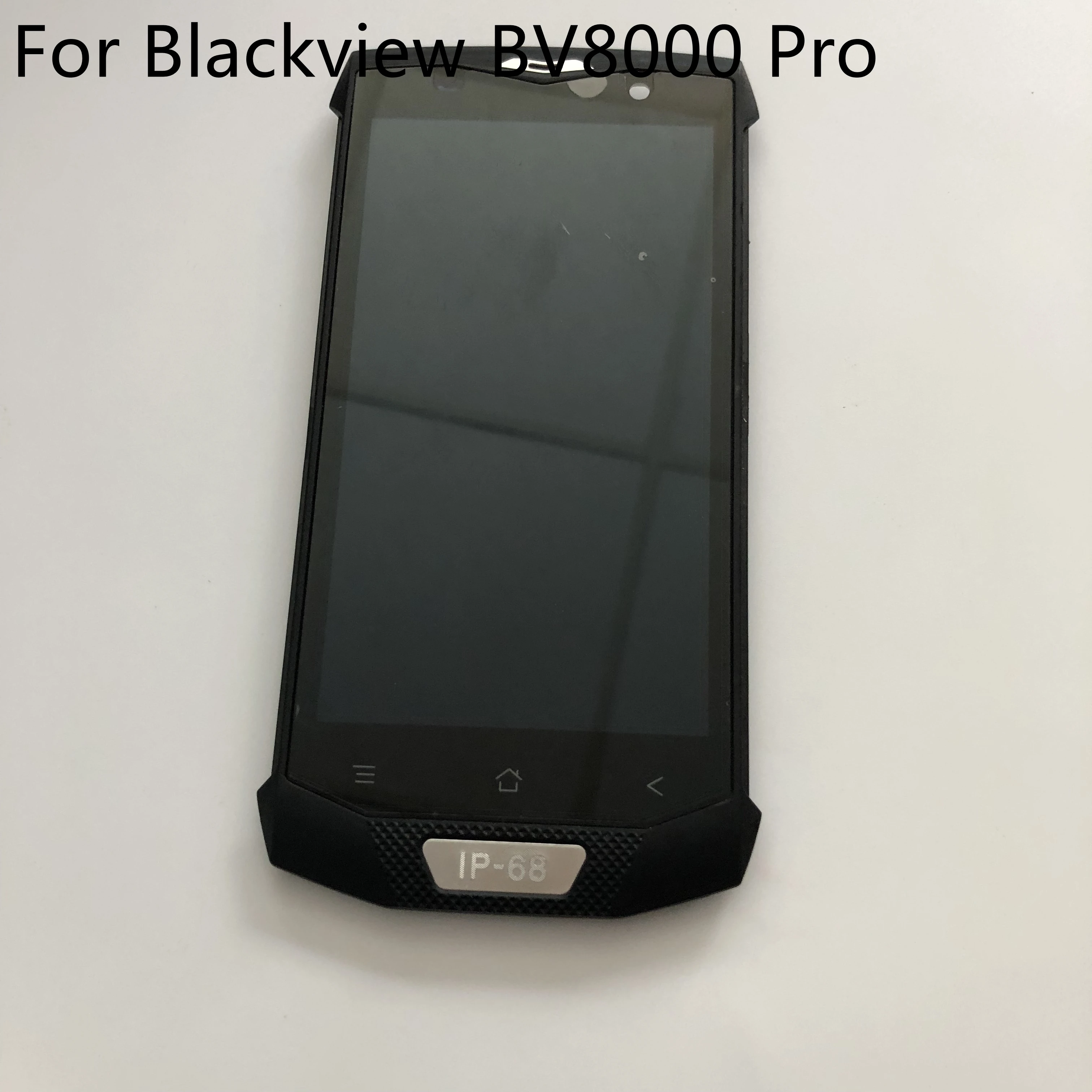 Blackview BV8000 Pro используется оригинальный ЖК экран + сенсорный рамка для MTK6757 Octa Core 5 0