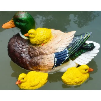 

Resin Duck For Garden Decorations Ducks Statue Figurines Decor