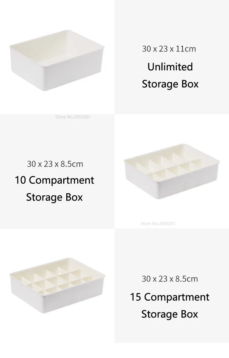 Xiaomi Youpin Jordanjudy коробка для хранения нижнего белья домашний бюстгальтер нижнее белье носки отсек для хранения ящика Нижнее белье Отделка Коробка магазин